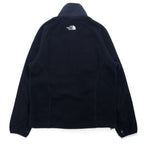 THE NORTH FACE Polartec Fleece Jacket M Black Polyester Center Logo Embroidery Drawstring