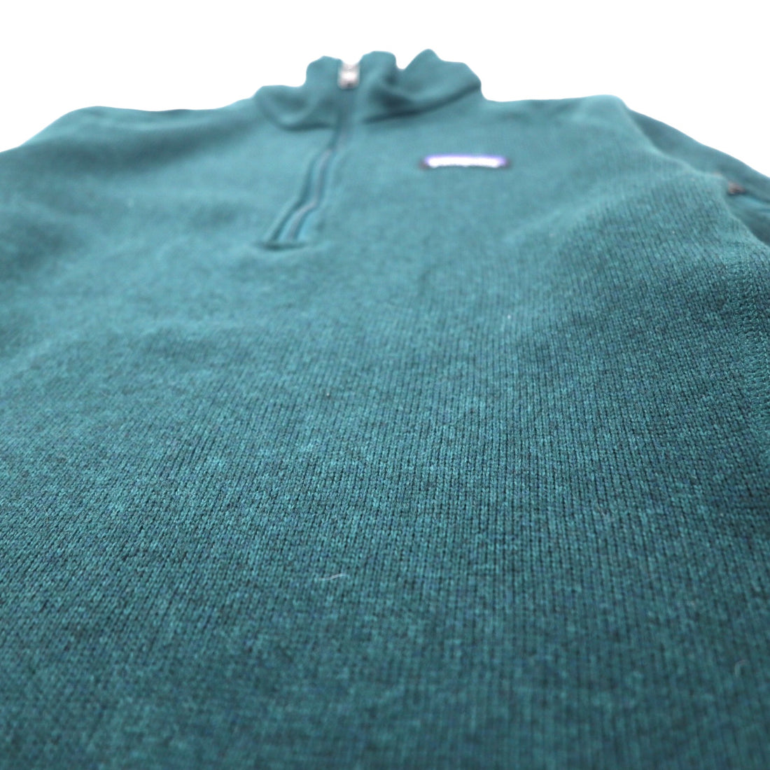 patagonia Better Sweater Half Zip Fleece Jacket XS Green Polyester Women's Better Sweater 1/4-Zip 25618FA19