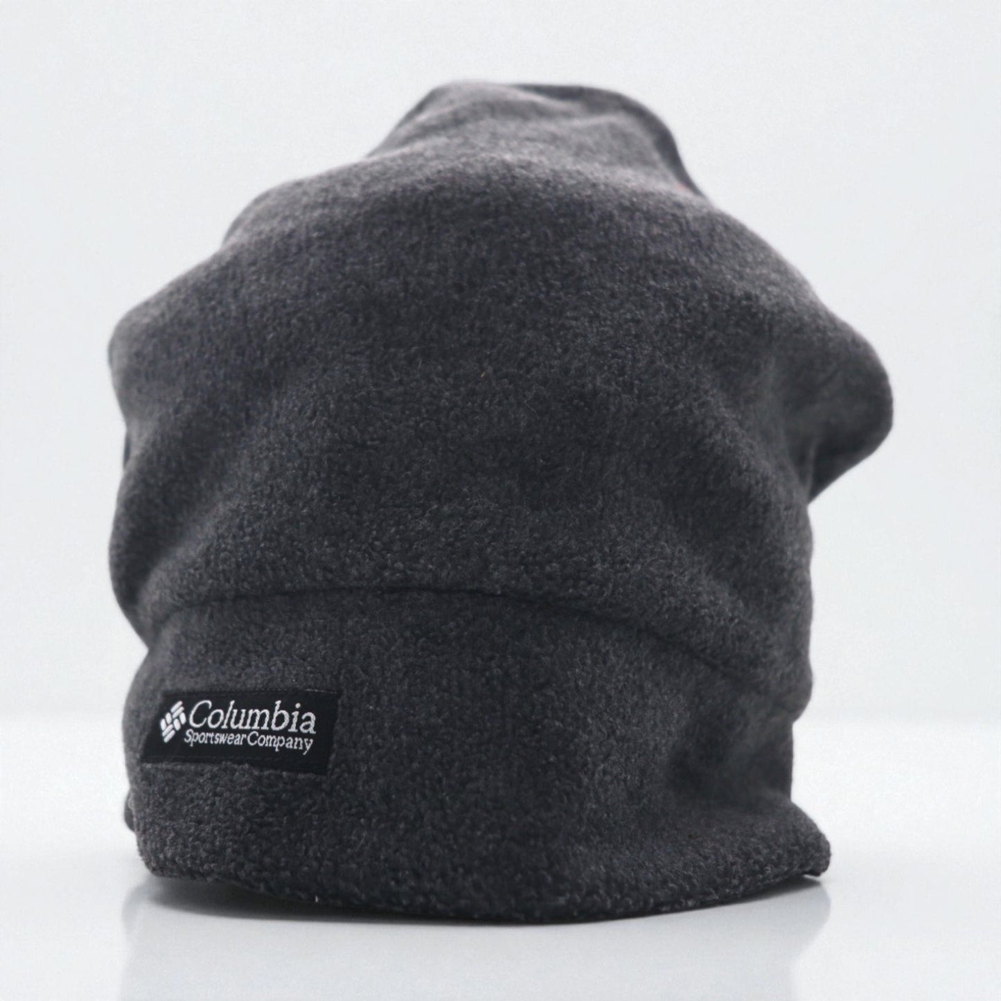 Columbia 90年代 フリース ビーニー ニット帽 グレー ポリエステル CU8205