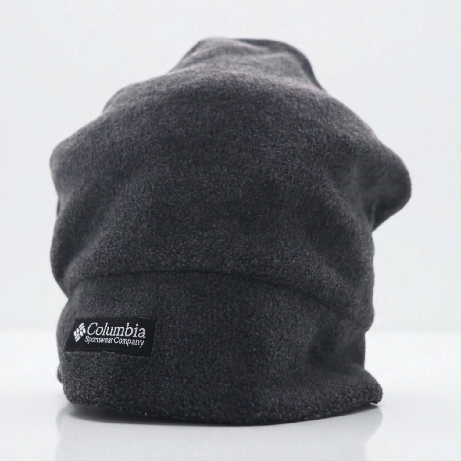 Columbia 90年代 フリース ビーニー ニット帽 グレー ポリエステル CU8205