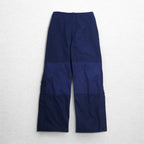 Cabela's 80s Gore-Tex Nylon Shell Pants, Medium, Navy, Zippered Hem, Slit
