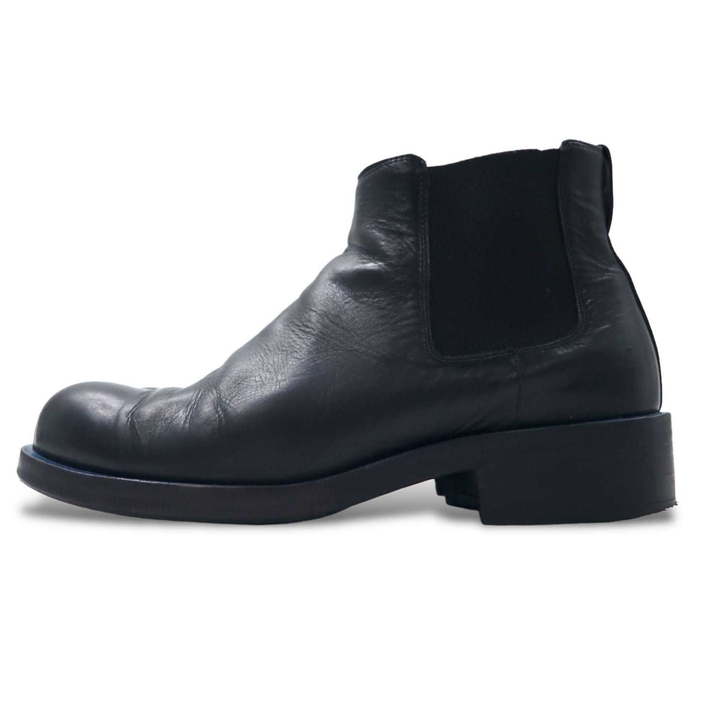 JIL SANDER Italy Made Side Gore Chelsea Boots US7 Black 