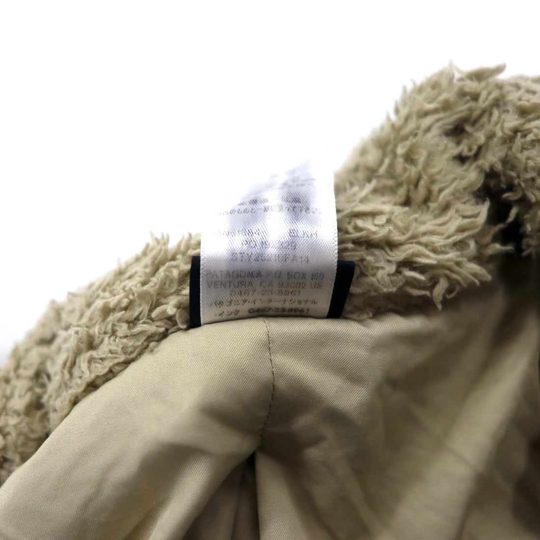 Patagonia Los Gatos Full Zip Fleece Jacket M Beige Polyester 25210FA14