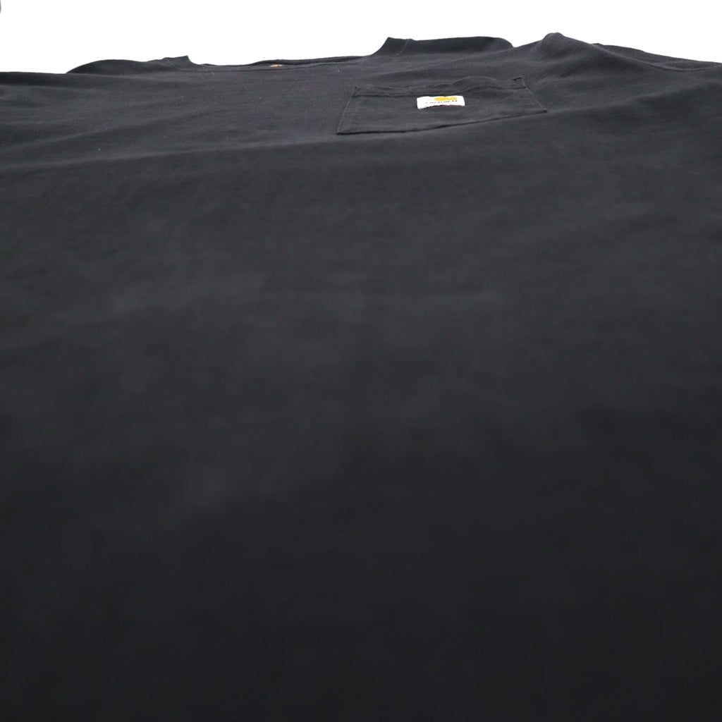 Carhartt Original Fit Long Sleeve T-Shirt Long TL TALL ORIGINAL FIT Black Cotton