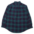 Ralph Lauren Button-down Shirt, XL, Green, Check, Cotton, CUSTOM FIT, Small Pony Embroidery