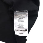 Carhartt Original Fit Long Sleeve T-Shirt Long TL TALL ORIGINAL FIT Black Cotton