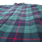 Ralph Lauren Button-down Shirt, XL, Green, Check, Cotton, CUSTOM FIT, Small Pony Embroidery