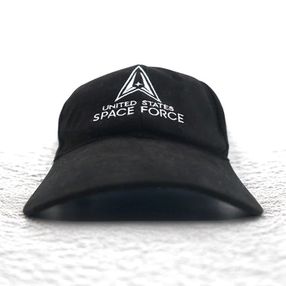 USA製 SPACE FORCE 米国宇宙軍 ベースボールキャップ FREE ブラック コットン ミリタリー