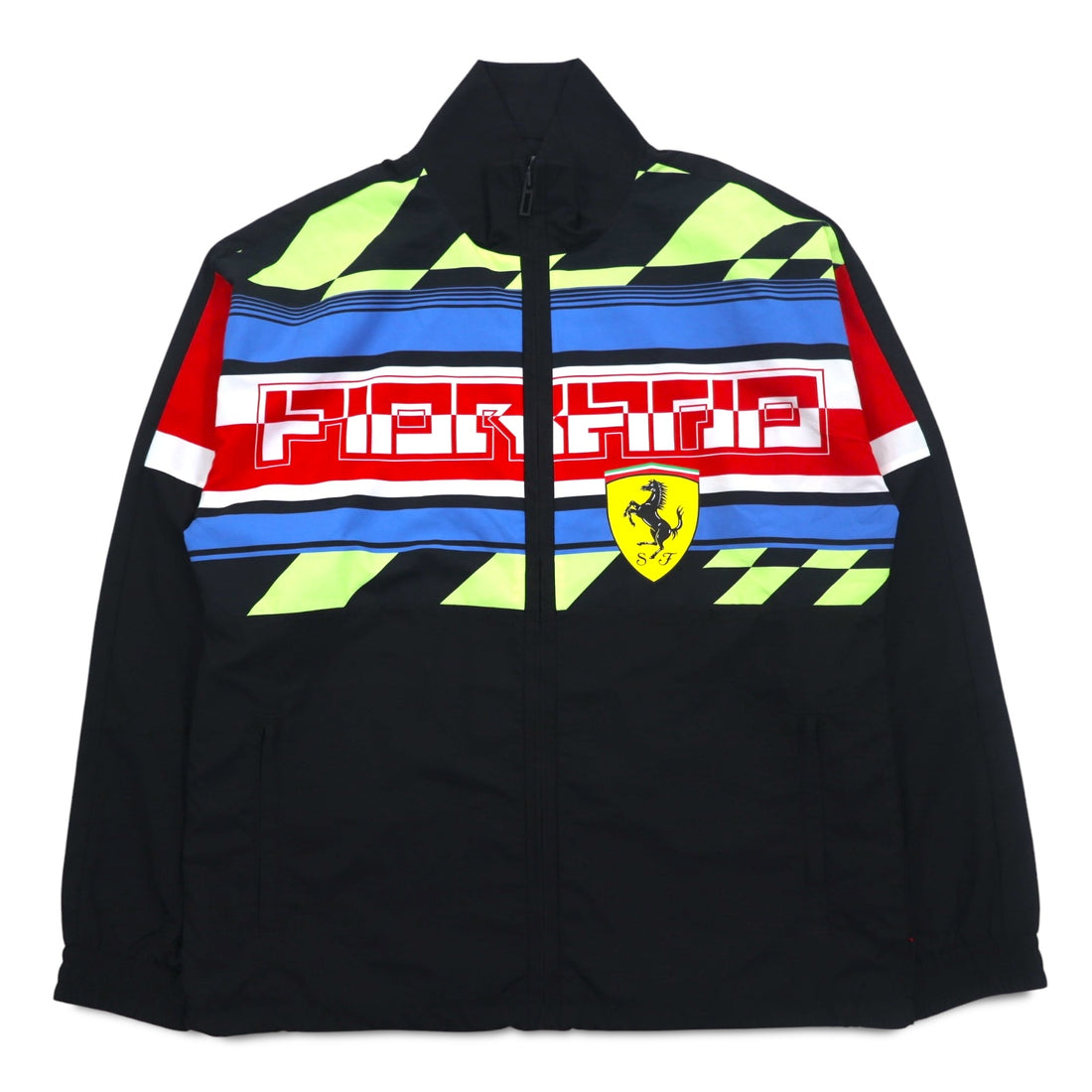 PUMA x Ferrari Street Woven Nylon Jacket Jersey L Black Street Woven Jacket 596137-02