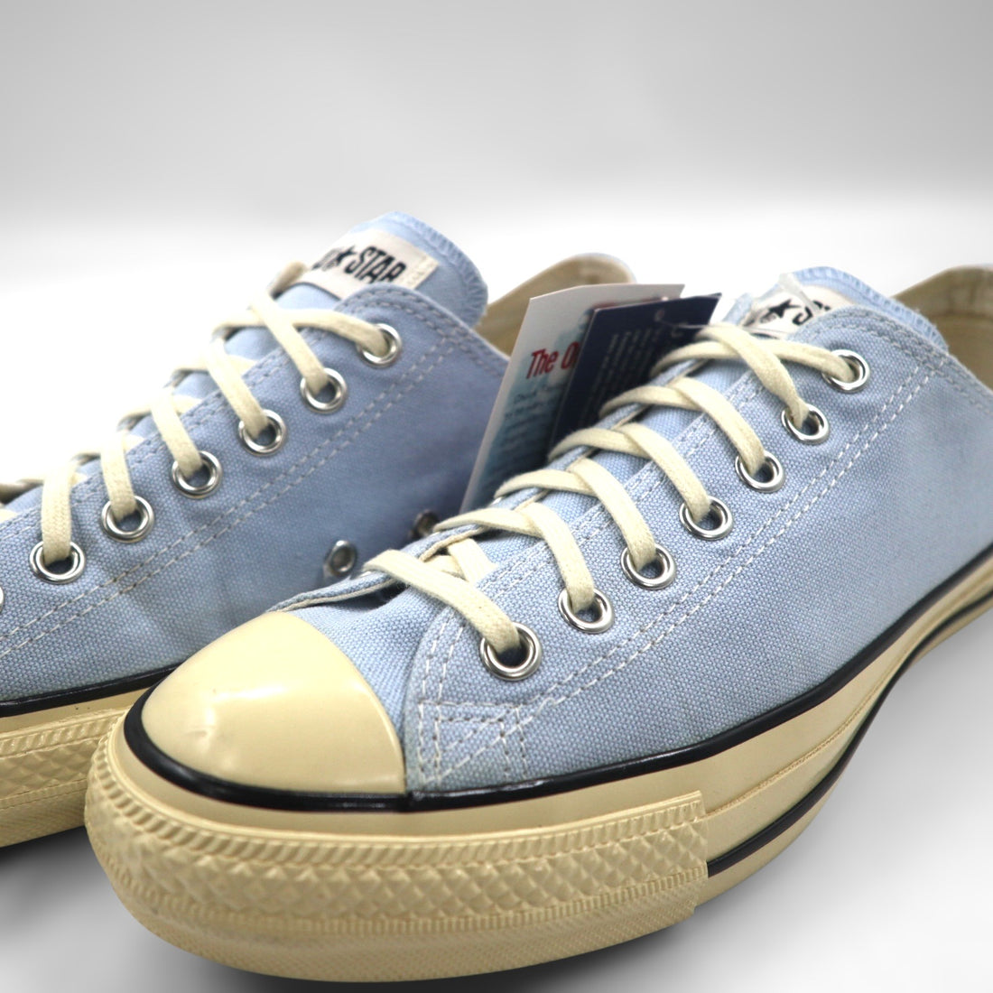 CONVERSE ALL STAR U.S. ORIGINATOR Aged Colors OX Sneakers, Size 27cm, Blue Canvas, 1SE147, Unused