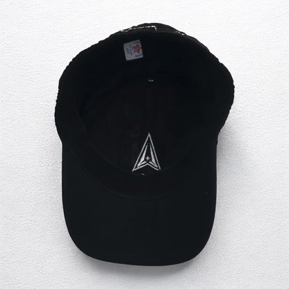 USA製 SPACE FORCE 米国宇宙軍 ベースボールキャップ FREE ブラック コットン ミリタリー