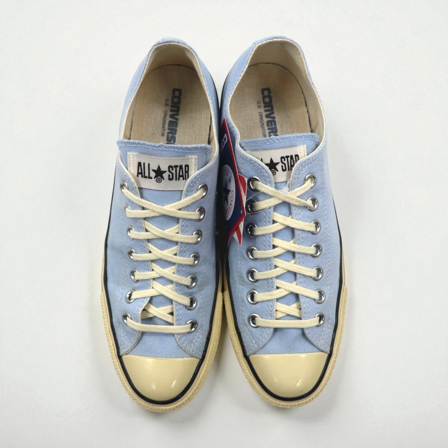 CONVERSE オールスター ALL STAR U.S.ORIGINATOR エイジドカラーズ OX スニーカー 27cm ブルー キャンバス 1SE147 未使用品
