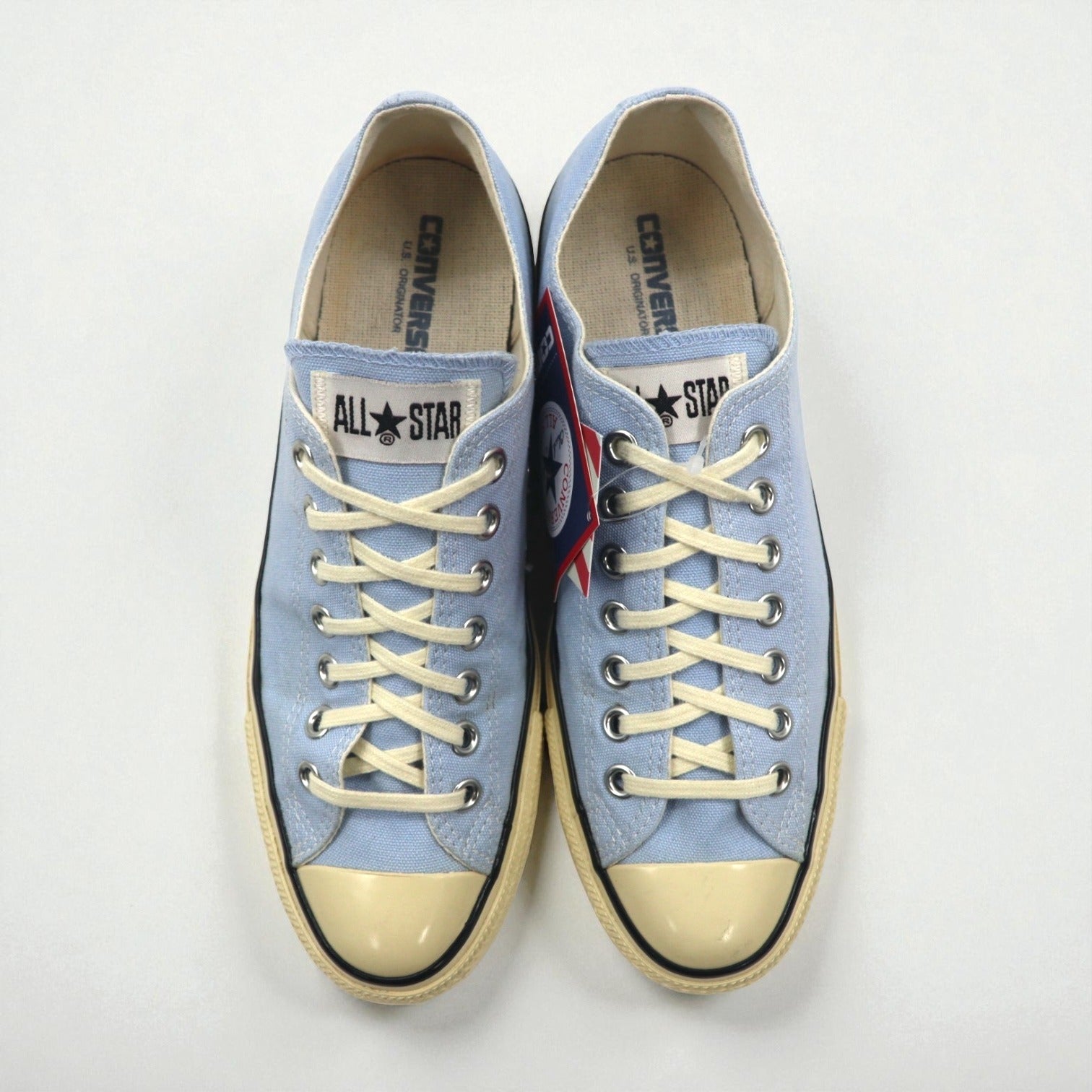 CONVERSE オールスター ALL STAR U.S.ORIGINATOR エイジドカラーズ OX スニーカー 27cm ブルー キャンバス 1SE147 未使用品
