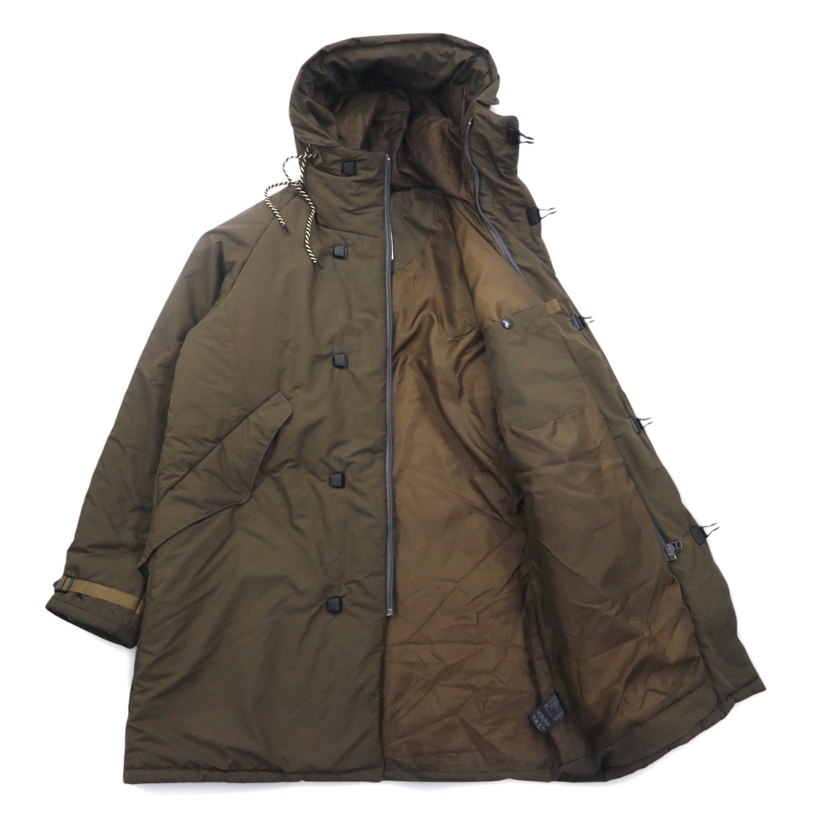 NEXUS7 OMEGA JACKET Military Padded Coat L Khaki MOA-NTC-J0D OMEGA JACKET-II