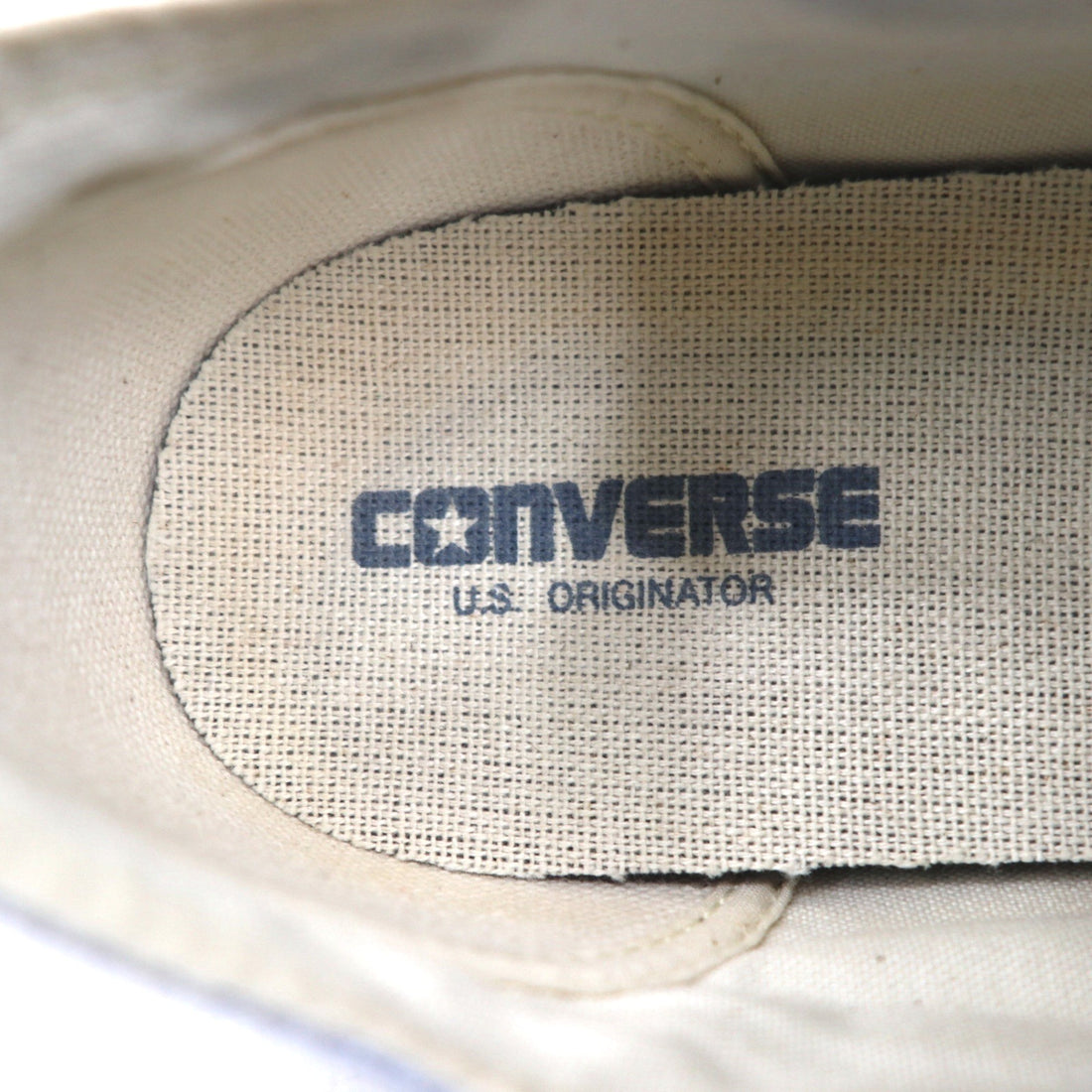 CONVERSE ALL STAR U.S. ORIGINATOR Aged Colors OX Sneakers, Size 27cm, Blue Canvas, 1SE147, Unused