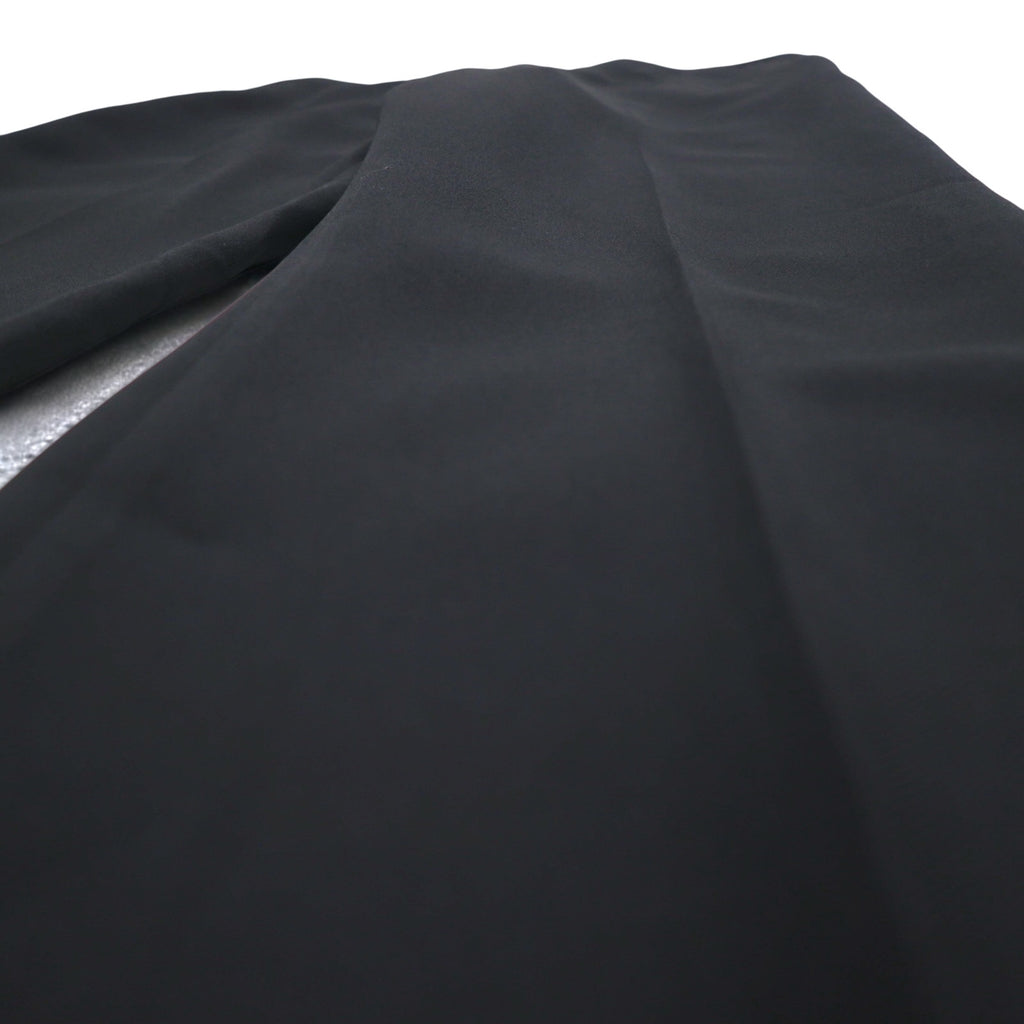 70s Vintage Trousers センタープレス フレア スラックスパンツ L ブラック ロケットTALONジップ