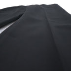 70s Vintage Trousers センタープレス フレア スラックスパンツ L ブラック ロケットTALONジップ