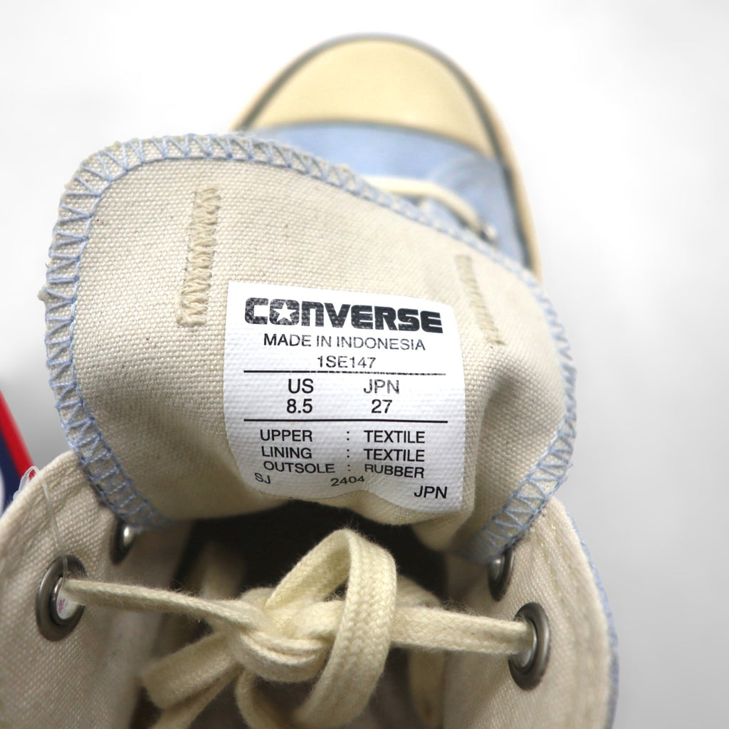 CONVERSE オールスター ALL STAR U.S.ORIGINATOR エイジドカラーズ OX スニーカー 27cm ブルー キャンバス 1SE147 未使用品