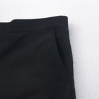 70s Vintage Trousers センタープレス フレア スラックスパンツ L ブラック ロケットTALONジップ