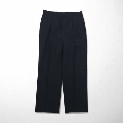 Brooks Brothers 3B Suit Set, Size M, Navy Striped Wool, Made in Japan