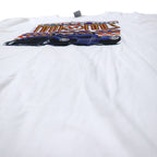 USA製 00年代 Cal Cru クラシックカー プリント Tシャツ 4XL ホワイト コットン STREET ROD NATIONALS ビッグサイズ