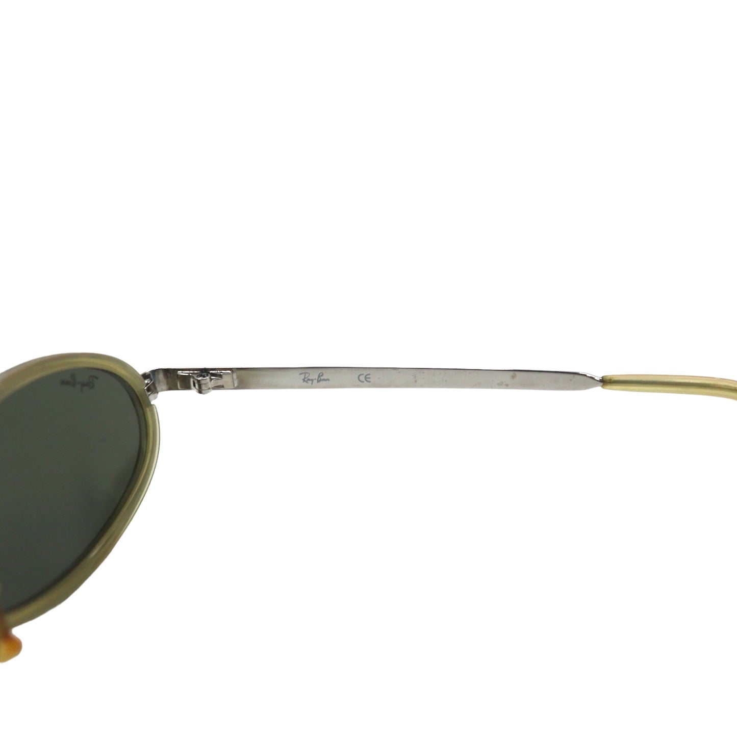 Ray-Ban ボシュロム社製 Bausch & Lomb オーバル サングラス ベージュ シルバー メタル ミラーレンズ B&L RB3132 W3109