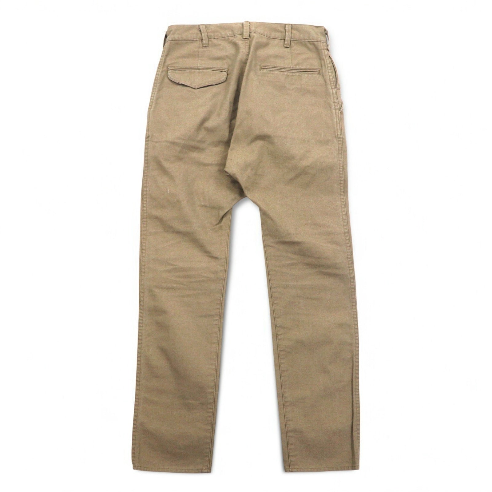 one gravity × International Gallery BEAMS Sarouel Pants S Beige Cotton Made in Japan