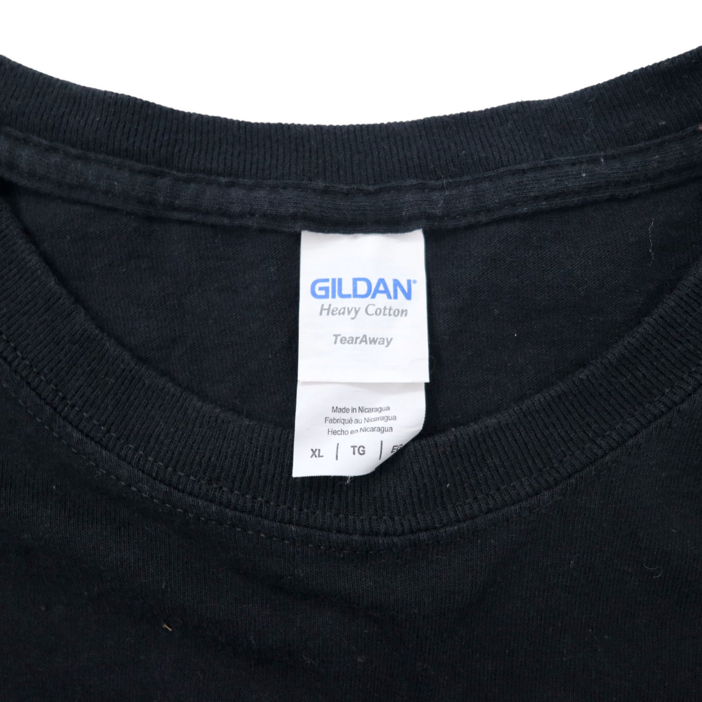 GILDAN Snap-On プリントTシャツ XL ブラック コットン Big Bad and Reborn