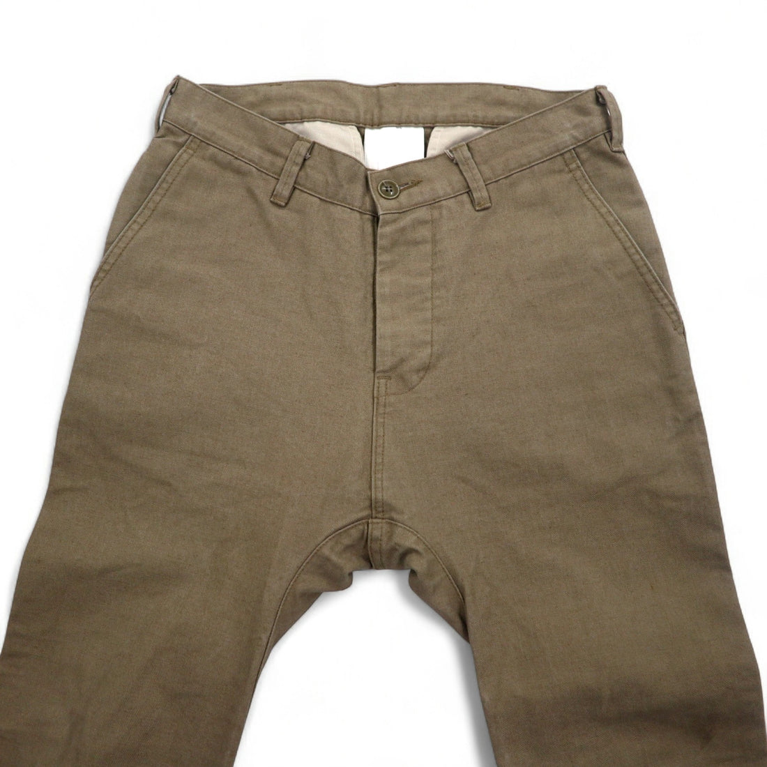 one gravity × International Gallery BEAMS Sarouel Pants S Beige Cotton Made in Japan