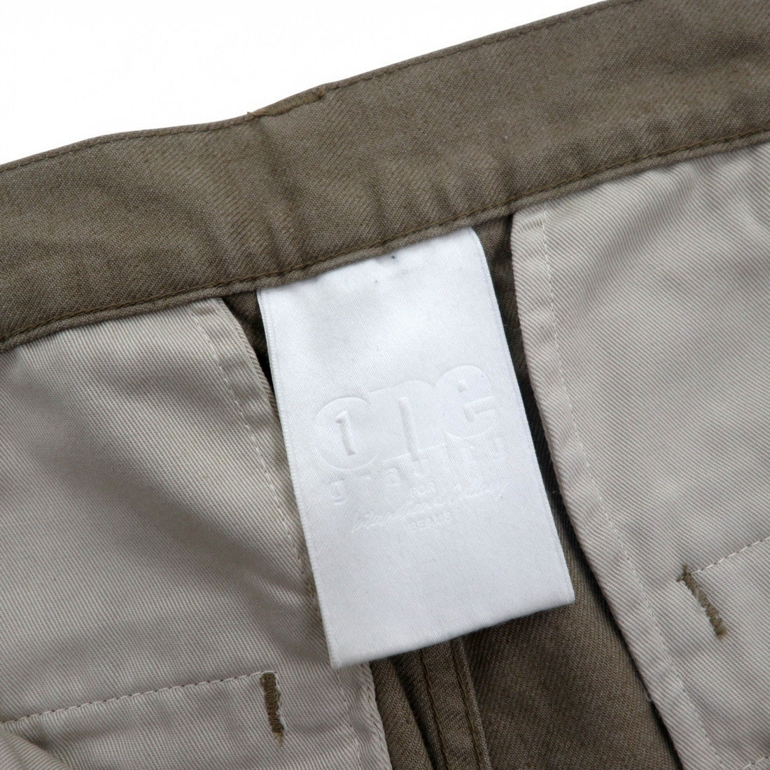 one gravity × International Gallery BEAMS Sarouel Pants S Beige Cotton Made in Japan