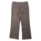 Levi's USA製 90年代 スタプレ ブーツカット スラックスパンツ 36 グレー ポリエステル ボタン裏698 SCOVILLジップ STA-PREST 10517 6126