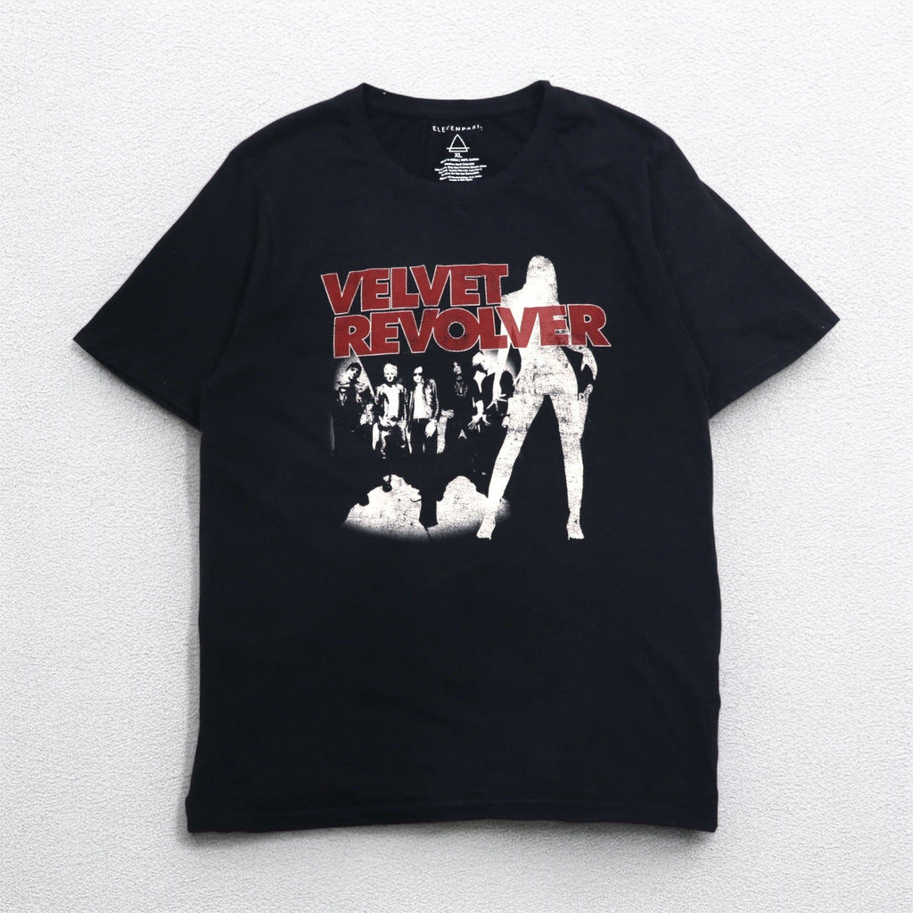 VELVET REVOLVER ヴェルヴェット リヴォルヴァー ロック バンド Tシャツ XL ブラック ELEVEN PARIS