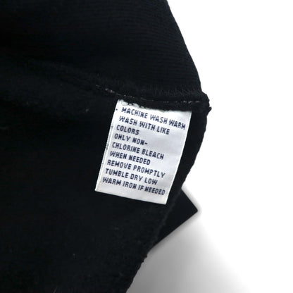 Polo Ralph Lauren 90年代 リバースウィーブ ジップパーカー M ブラック スモールポニー 刺繡 ロゴ