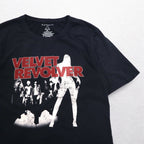 VELVET REVOLVER ヴェルヴェット リヴォルヴァー ロック バンド Tシャツ XL ブラック ELEVEN PARIS