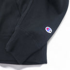 Champion Reverse Weave Pullover Hoodie M Black Cotton CWSN128