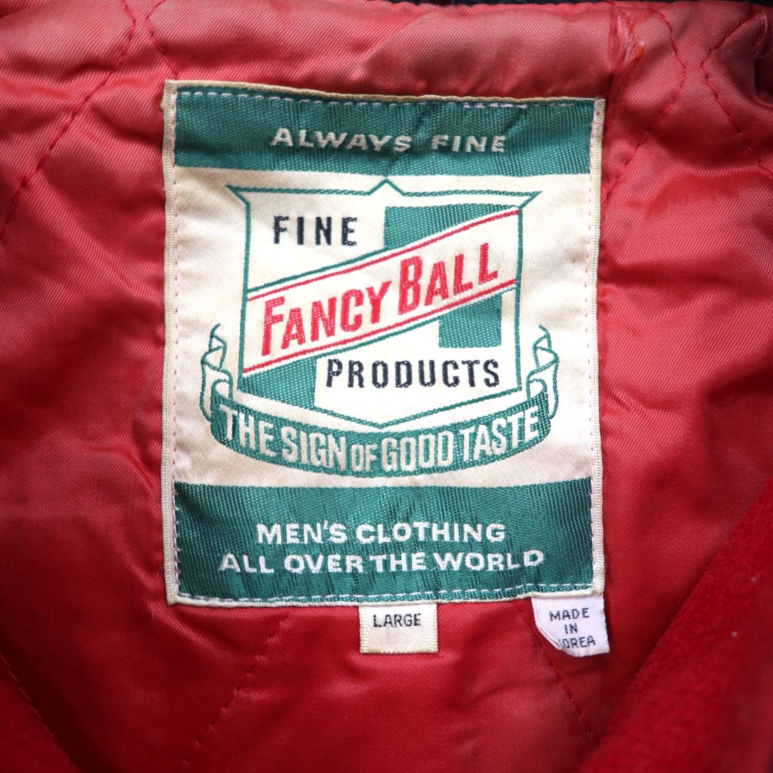 Vintage 80s Fancy Ball Varsity Jacket, Leather, Wool, Detachable Hood, Size L,