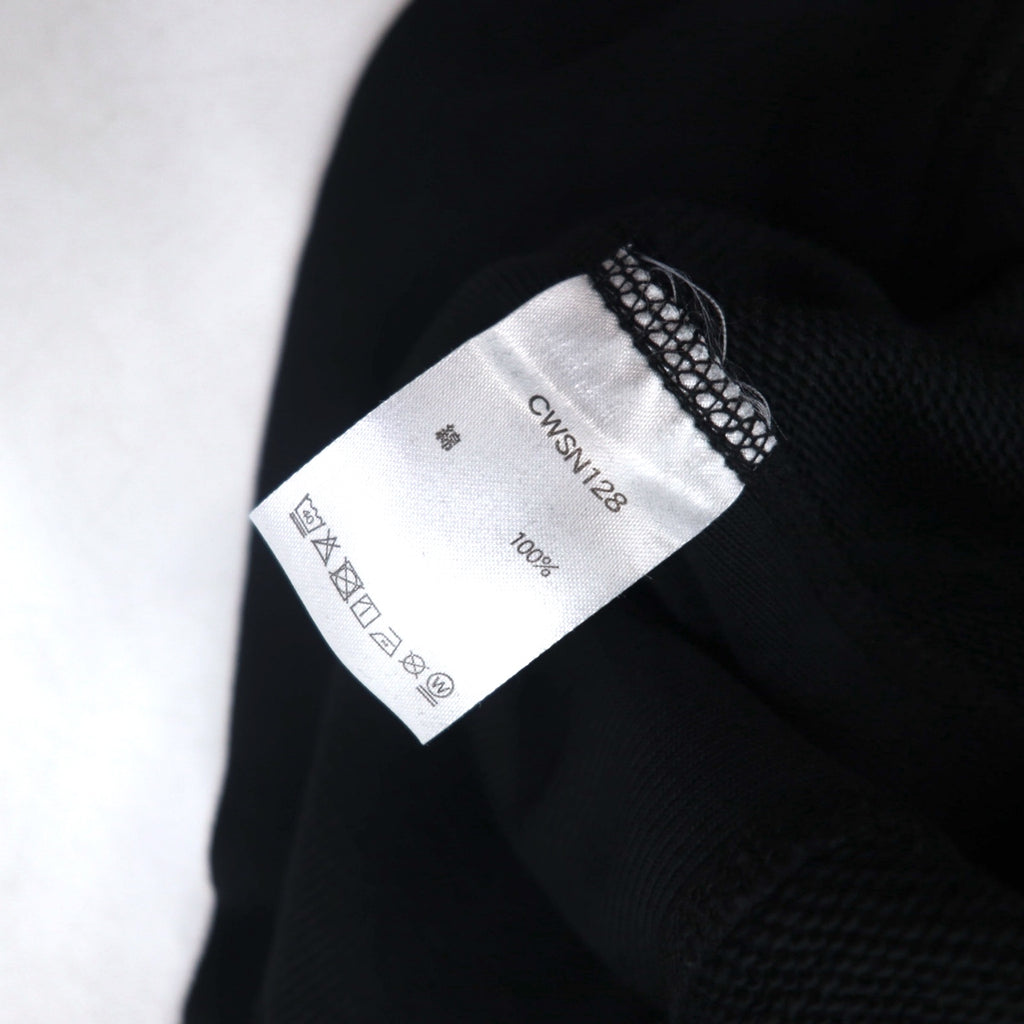 Champion Reverse Weave Pullover Hoodie M Black Cotton CWSN128