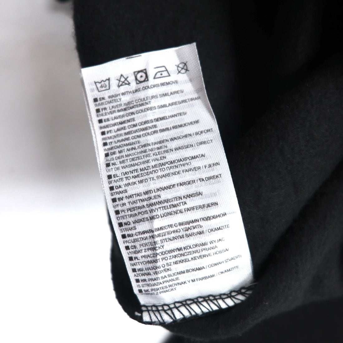 NIKE プルオーバーパーカー M ブラック JUST DO IT HOODIE 928717-010 パキスタン製 未使用品