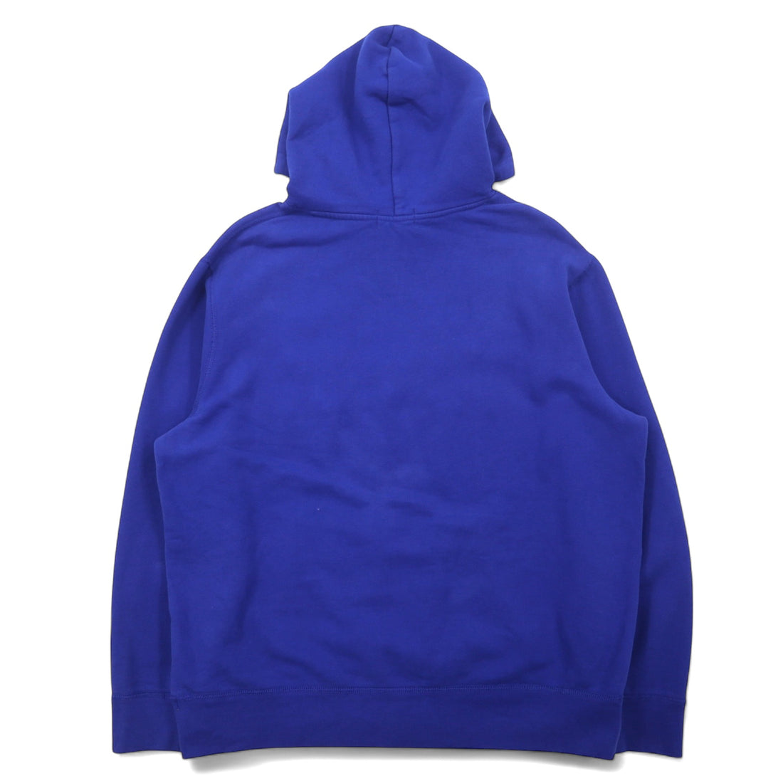 POLO RALPH LAUREN Logo Embroidered Pullover Hoodie XL Blue Cotton