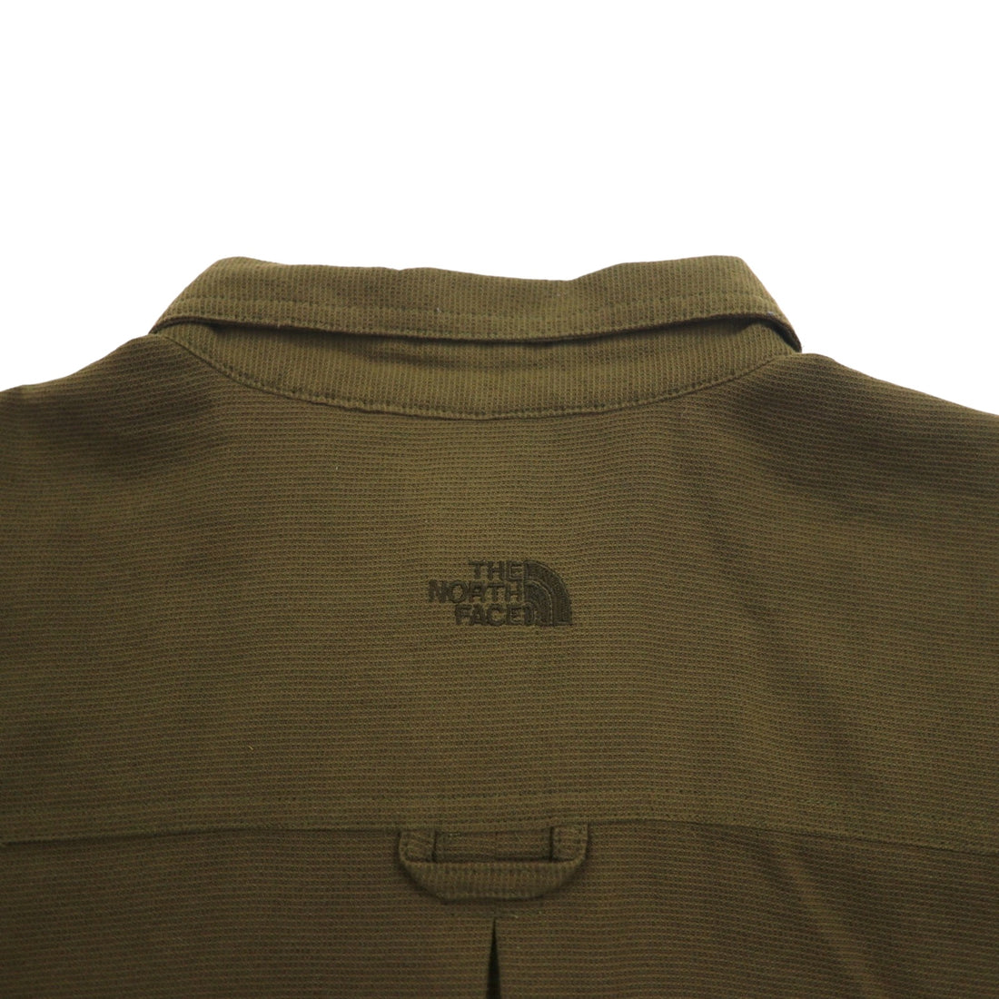 THE NORTH FACE Outdoor Nylon Work Shirt, L, Khaki, Chest Pocket, US Standard