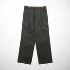 DOCKERS ( Levi's ) クラシックフィット 2タック ワイド スラックスパンツ L カーキ コットン