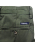 DOCKERS ( Levi's ) クラシックフィット 2タック ワイド スラックスパンツ L カーキ コットン