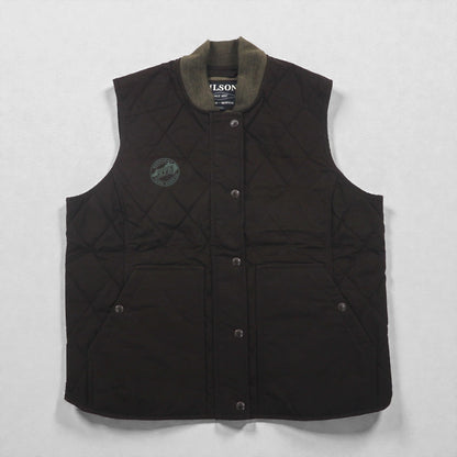 FILSON キルテッドフィールドベスト XL 中綿 キルティング ダブルジップ マルチポケット 20067997