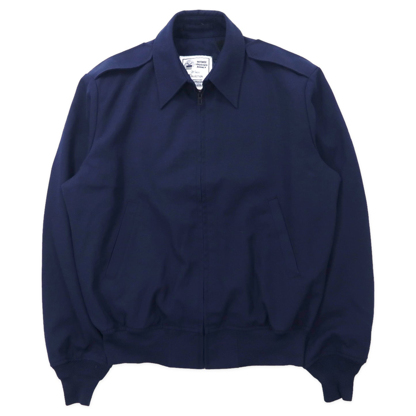 US AIR FORCE LIGHTWEIGHT JACKET フライトジャケット 44R ネイビー ウール ポリエステル WINGS COLLECTION ミリタリー 8405-01-298-6901