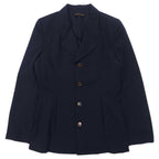 COMME des GARCONS 90s 4B Tailored Jacket S Navy Wool GJ-11052S Made in Japan