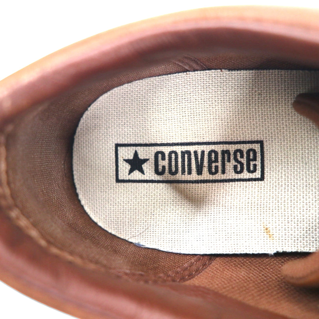 CONVERSE レザー ワンスター ONE STAR スニーカー 27cm ブラウン 157744C
