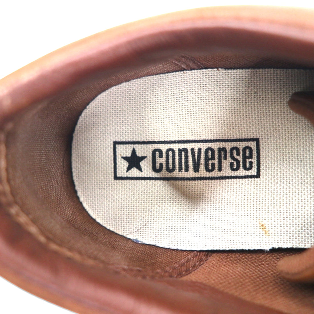 CONVERSE レザー ワンスター ONE STAR スニーカー 27cm ブラウン 157744C