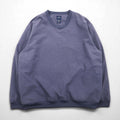 DOCKERS (Levi's) Waterproof Nylon Pullover Jacket, Size XL, Gray Check, Rayon and Polyester