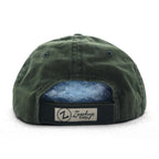 90s Zephyr Washed College Embroidery 6 Panel Cap Free Velcro Khaki South Florida Arch Logo