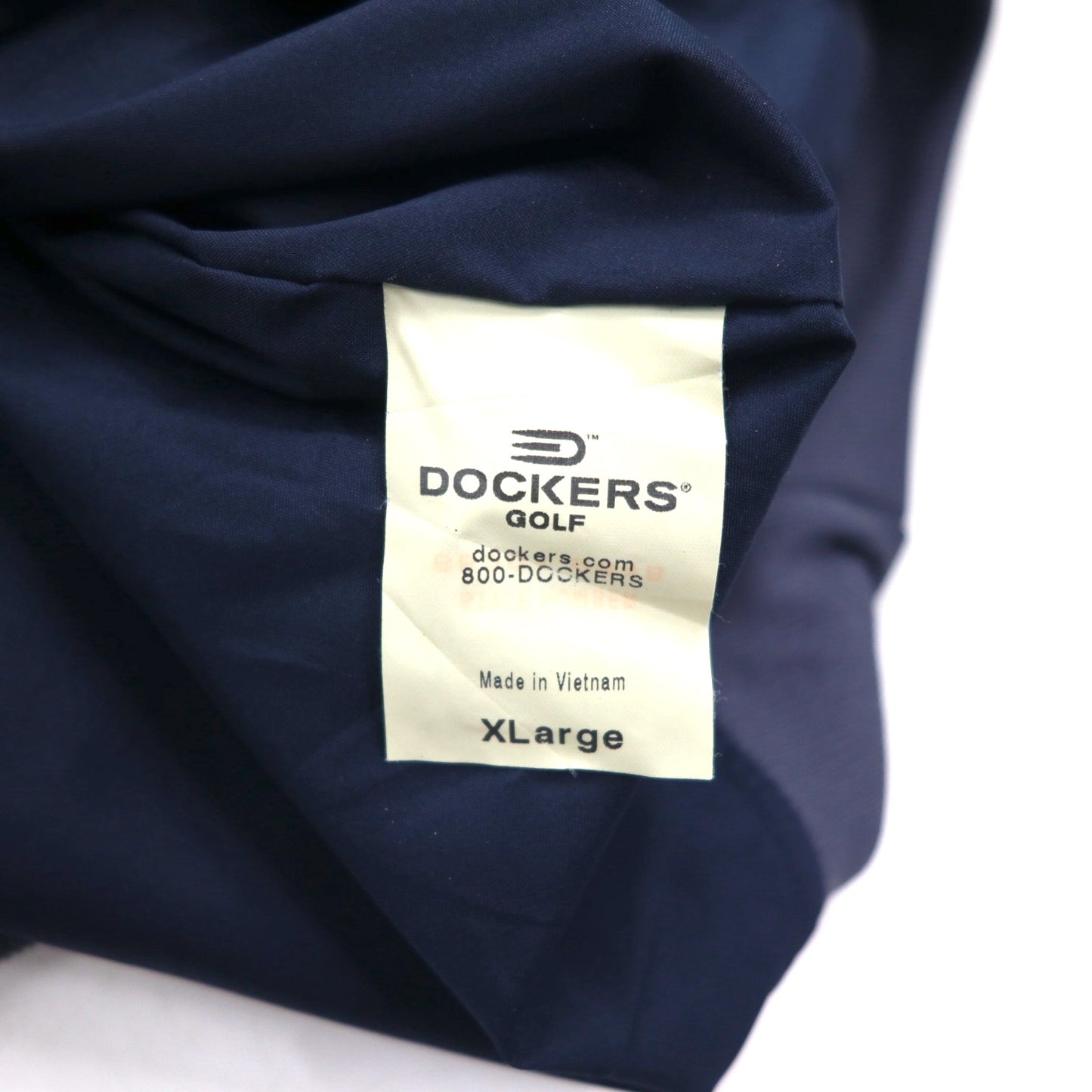 DOCKERS ( Levi's ) ピステ プルオーバー ナイロンジャケット XL グレー チェック レーヨン ポリエステル 防水